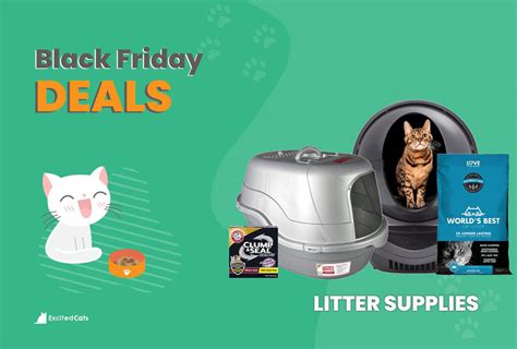 Black Friday Cat Litter & Litter Supplies Deals in 2024